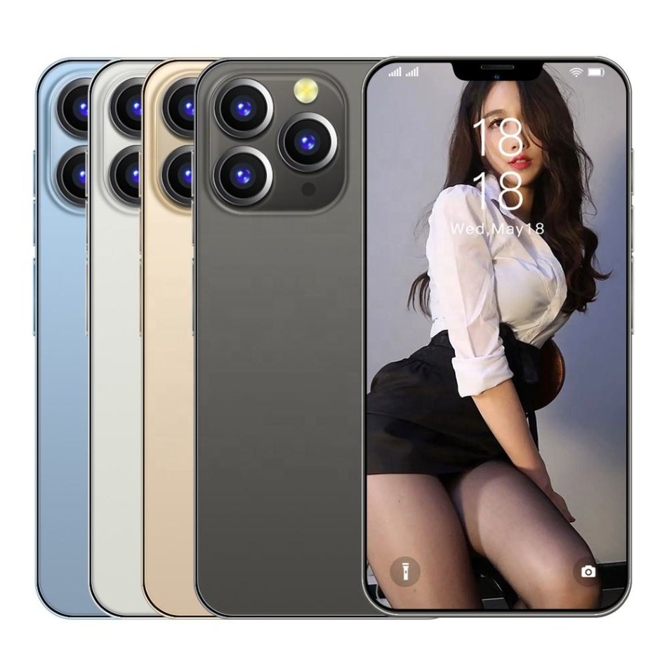 Original New i 14 phone 14 Pro Max Celular 6.8inch screen Dual Sim Smartphone 5g 512gb Mobile Phone for i New Phone 14 Pro Max